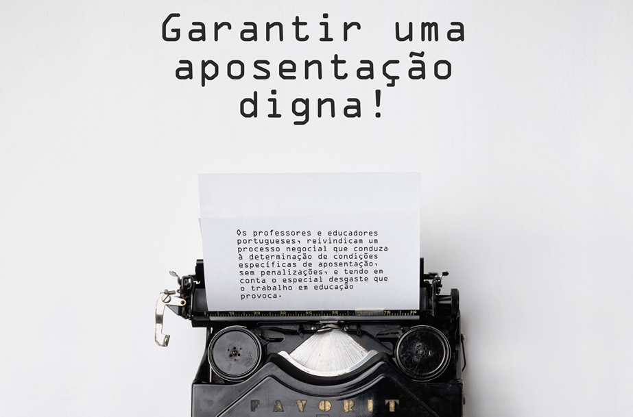 cartaz SPZN Aposentação digna