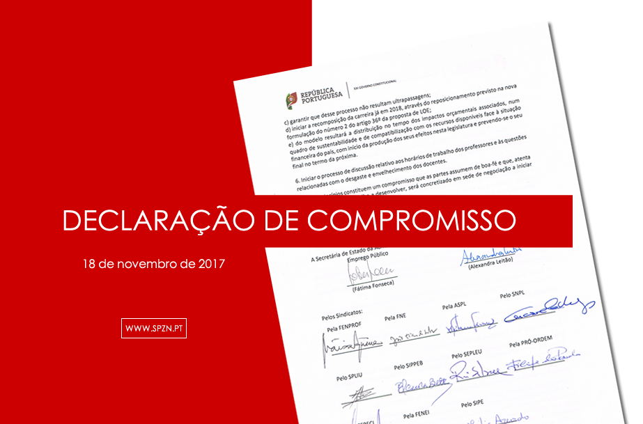 Declaração de compromisso - 18 NOV 2017