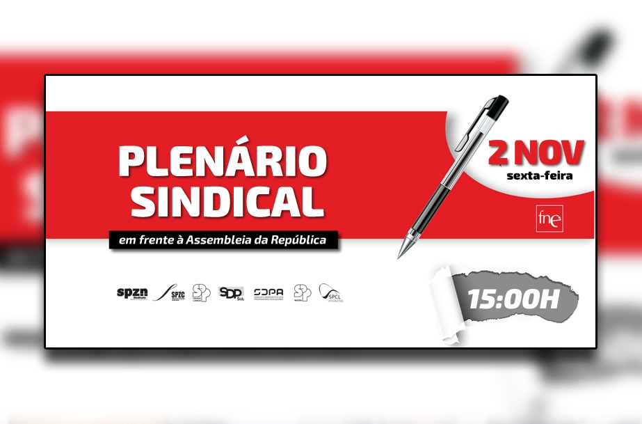 CONVOCATÓRIA - PLENÁRIO SINDICAL - 2 DE NOVEMBRO