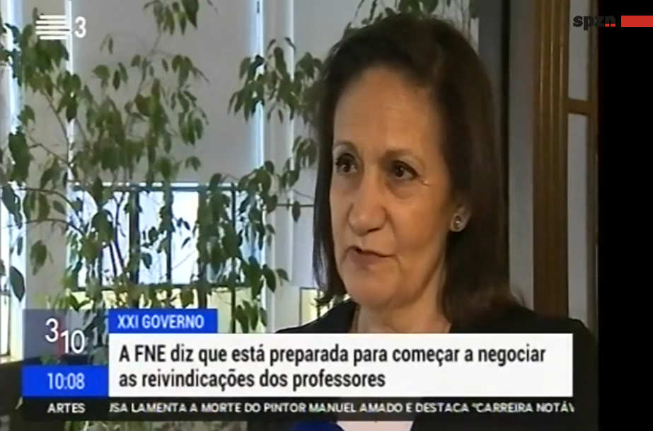 FNE diz que está preparada para começar a negociar com o ministro Tiago Brandão Rodrigues