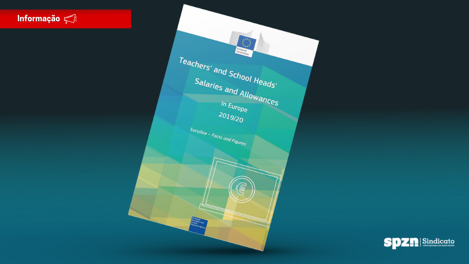 Vencimentos e subsídios dos Professores e Diretores escolares na Europa 2019/20