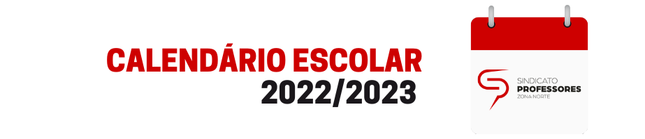 Calendário escolar 2022/2023
