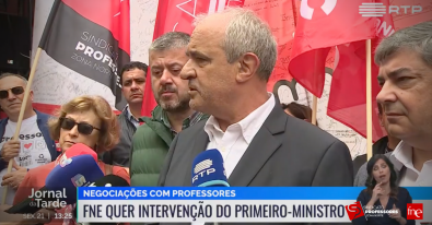 FNE pede intervenção de António Costa nas negociações com professores